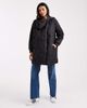 Mama.licious Mamalicious Maternity 3-in-1 onion quilted jacket with removable front in black - 3