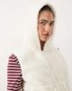 Mama.licious Mamalicious Maternity 3-in-1 teddy fleece vest in cream-White - 3