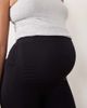 Mama.licious Mamalicious Maternity capri leggings in black - 3