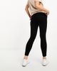 Mama.licious Mamalicious Maternity jeggings with over the bump band in black - 3