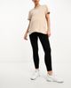 Mama.licious Mamalicious Maternity jeggings with over the bump band in black - 4