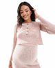 Mama.licious Mamalicious Maternity knit cropped cardigan in rose pink - part of a set - 3