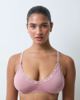 Mama.licious Mamalicious Maternity nursing function lace trim bra set in woodrose pink - 1