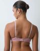 Mama.licious Mamalicious Maternity nursing function lace trim bra set in woodrose pink - 3