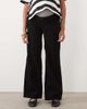 Mama.licious Mamalicious Maternity over-the-bump wide leg jeans in black - 2