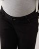 Mama.licious Mamalicious Maternity over-the-bump wide leg jeans in black - 3