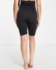 Mama.licious Mamalicious Maternity over the bump shapewear shorts in black - 3