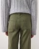 Mama.licious Mamalicious Maternity over the bump wide leg jeans in dark green - 4