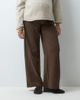 Mama.licious Mamalicious Maternity over the bump wide leg jersey pants in dark brown - 2