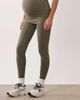 Mama.licious Mamalicious Maternity seamless leggings in khaki - part of a set-Green - 2
