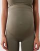 Mama.licious Mamalicious Maternity seamless leggings in khaki - part of a set-Green - 3