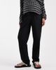 Mama.licious Mamalicious Maternity tie waist linen touch pants in black - 3