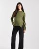 Mama.licious Mamalicious Maternity under the bump adjustable waist wide leg jeans in black wash - 1
