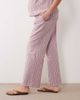Mama.licious Mamalicious Maternity wide leg pants in pink gingham print - part of a set - 2