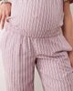 Mama.licious Mamalicious Maternity wide leg pants in pink gingham print - part of a set - 4