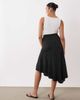 Mama.licious Mamalicious Maternity woven maxi skirt in black and white polka dot print - 4