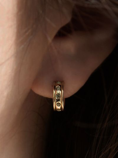 ma.mo Circle Hoop Earrings