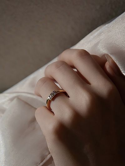 ma.mo Lavender Amethyst And Sapphire Ring