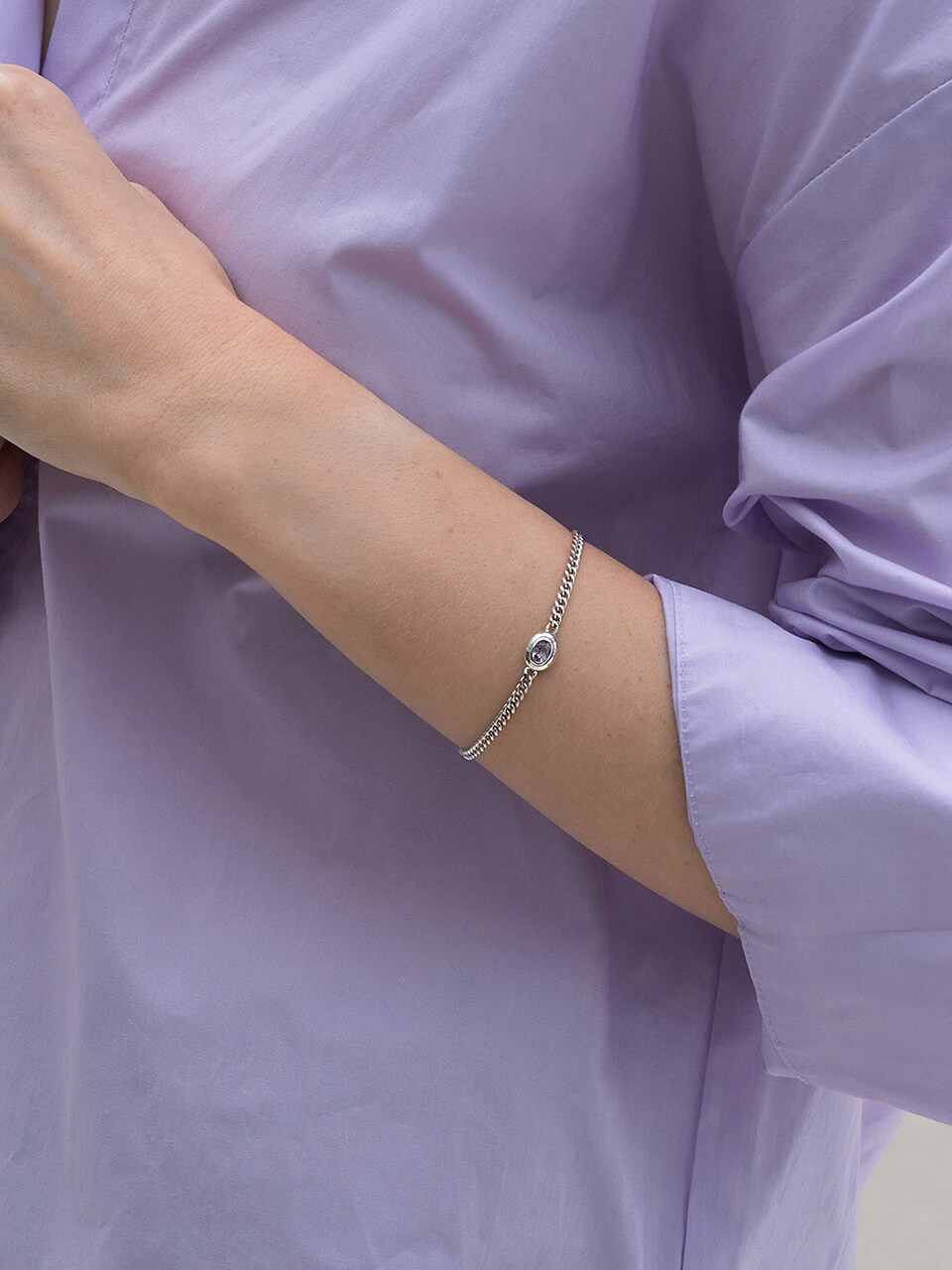 ma.mo Lavender Amethyst Bracelet