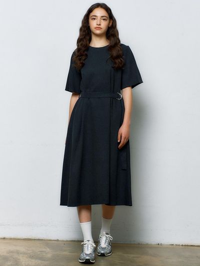 MANAVIS7 Aelyn D-ring OnePiece [Charcoal]