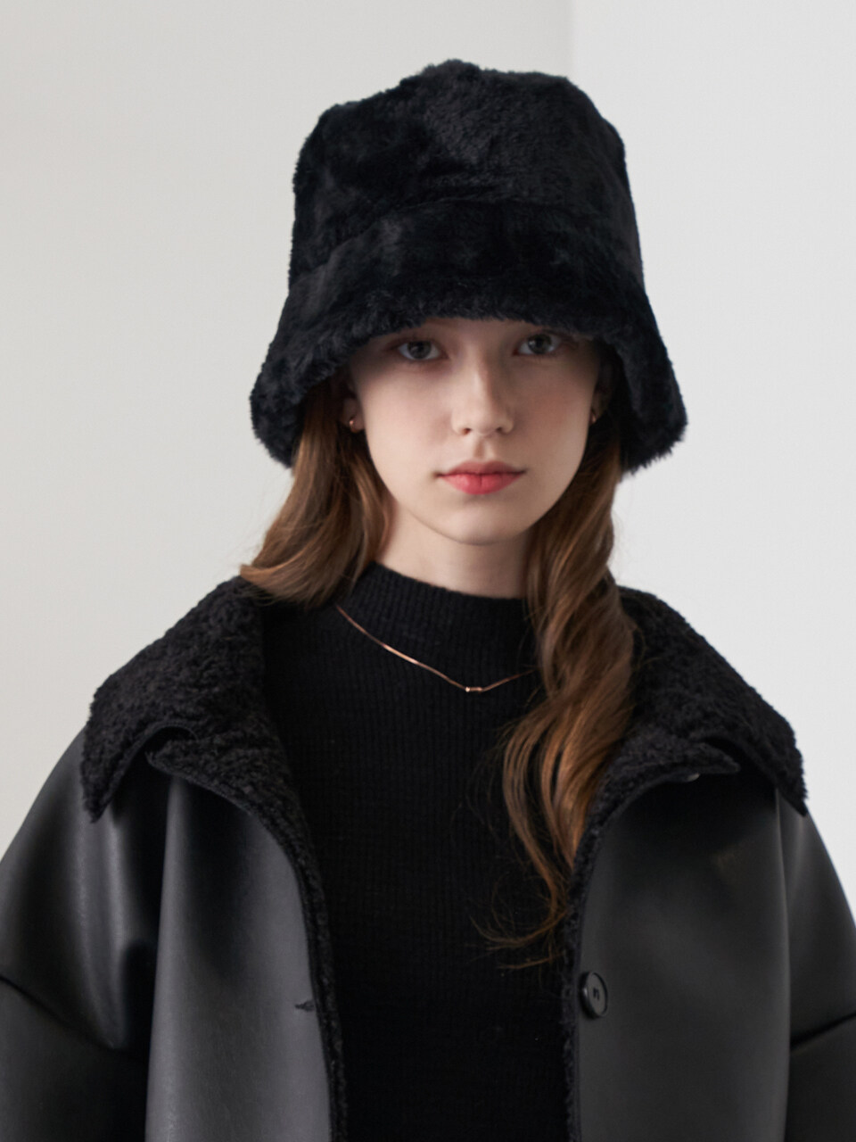 MANES Cuit Fur Bucket Hat - 4 Colors