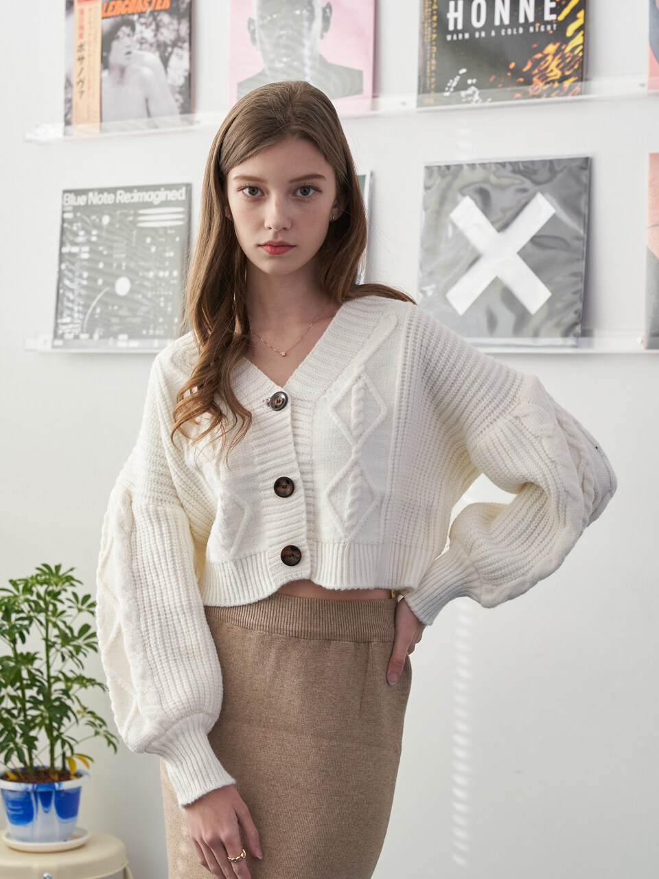 MANES Furet Knit Cardigan (3colors)