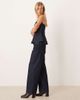 Mango Mango 100% cotton straight leg jeans in indigo - part of a set-Blue - 3