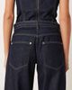 Mango Mango 100% cotton straight leg jeans in indigo - part of a set-Blue - 4