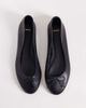 Mango Mango 100% leather ballet flats in black - 2