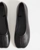 Mango Mango 100% leather ballet pumps in black - 2