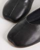 Mango Mango 100% leather ballet pumps in black - 4