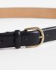 Mango Mango 100% leather belt in black - 2