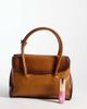 Mango Mango 100% leather city bag in brown - 2