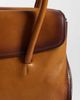 Mango Mango 100% leather city bag in brown - 3