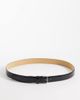 Mango Mango 100% leather classic belt in black - 1