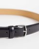 Mango Mango 100% leather classic belt in black - 2