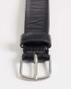 Mango Mango 100% leather classic belt in black - 3