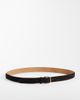 Mango Mango 100% suede belt in dark brown - 1