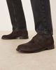 Mango Mango 100% suede brogues in chocolate-Brown - 1