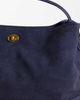 Mango Mango 100% suede bucket bag in navy - 3