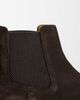 Mango Mango 100% suede chelsea boot in dark brown - 2