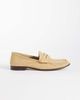 Mango Mango 100% suede leather loafers in sand-Neutral - 1