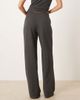 Mango Mango Ancona straight pants in gray - part of a set - 4