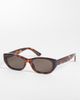 Mango Mango angular sunglasses in tortoiseshell-Brown - 1