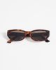 Mango Mango angular sunglasses in tortoiseshell-Brown - 3