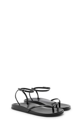 MANGO MANGO Ankle Strap Slide Sandal