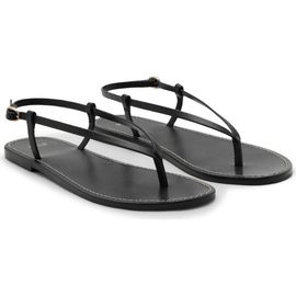 MANGO MANGO Ankle Strap Thong Sandal