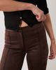 Mango Mango Ante tailored trouser set in brown - 3