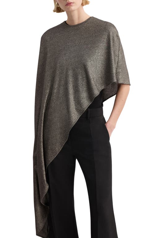 MANGO MANGO Asymmetric Lurex Cape