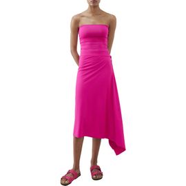 MANGO MANGO Asymmetric Midi Skirt